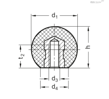 DIN 319-KU-16-M4-E-MS
