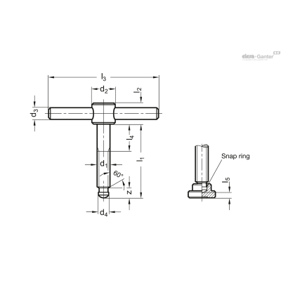 DIN 6304-M10-60-E