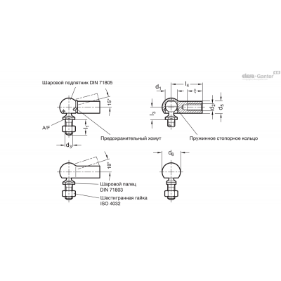 DIN 71802-10-M6-CSN