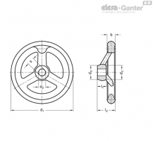 DIN 950-AL-100-B10-A