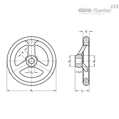 DIN 950-AL-100-B10-A
