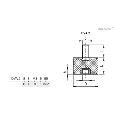 DVA.2-100-40-SST-M16-41-55