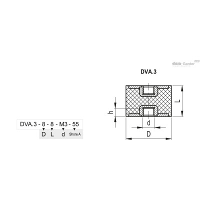 DVA.3-100-40-M16-40