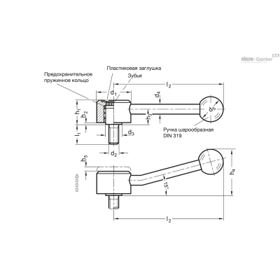 GN 125-32-M10-20-D