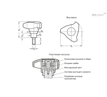GN 3664-50-M10-20-2