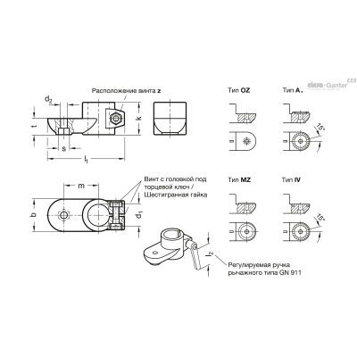 GN 274-B20-OZ-2-BL