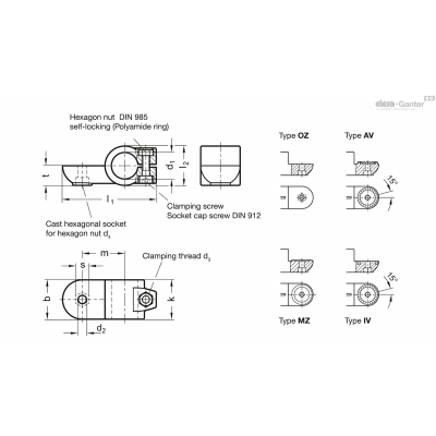 GN 278-B20-OZ-2-BL