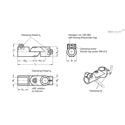GN 284-B20-B20-S-2-BL