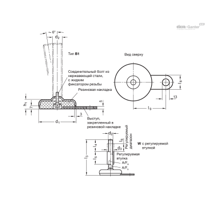 GN 33-100-M16-128-B1-W