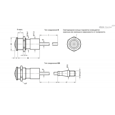 GN 3310-W-RG-2-K-2