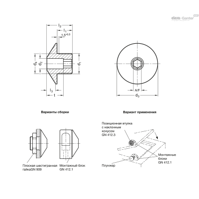 GN 412.3-M12x1,5-B4,2
