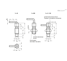 GN 7017-10-M16-BK-NI