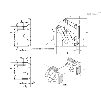 GN 7231-NI-40-L-MT