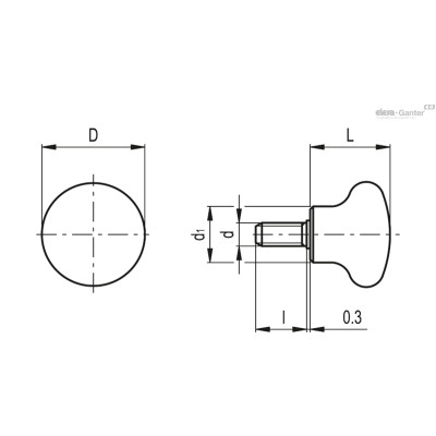 P.131/35 p-M8x25