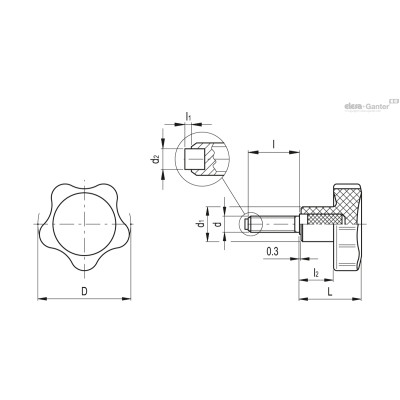 VC.692/25 SST-p-M5x16-PB