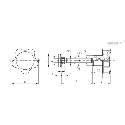 VC.692/25 SST-p-M6x25-SV15