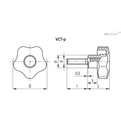 VCT.25 p-M4x10-C9