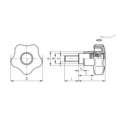 VCTS-Z-40 SST-p-M6x20